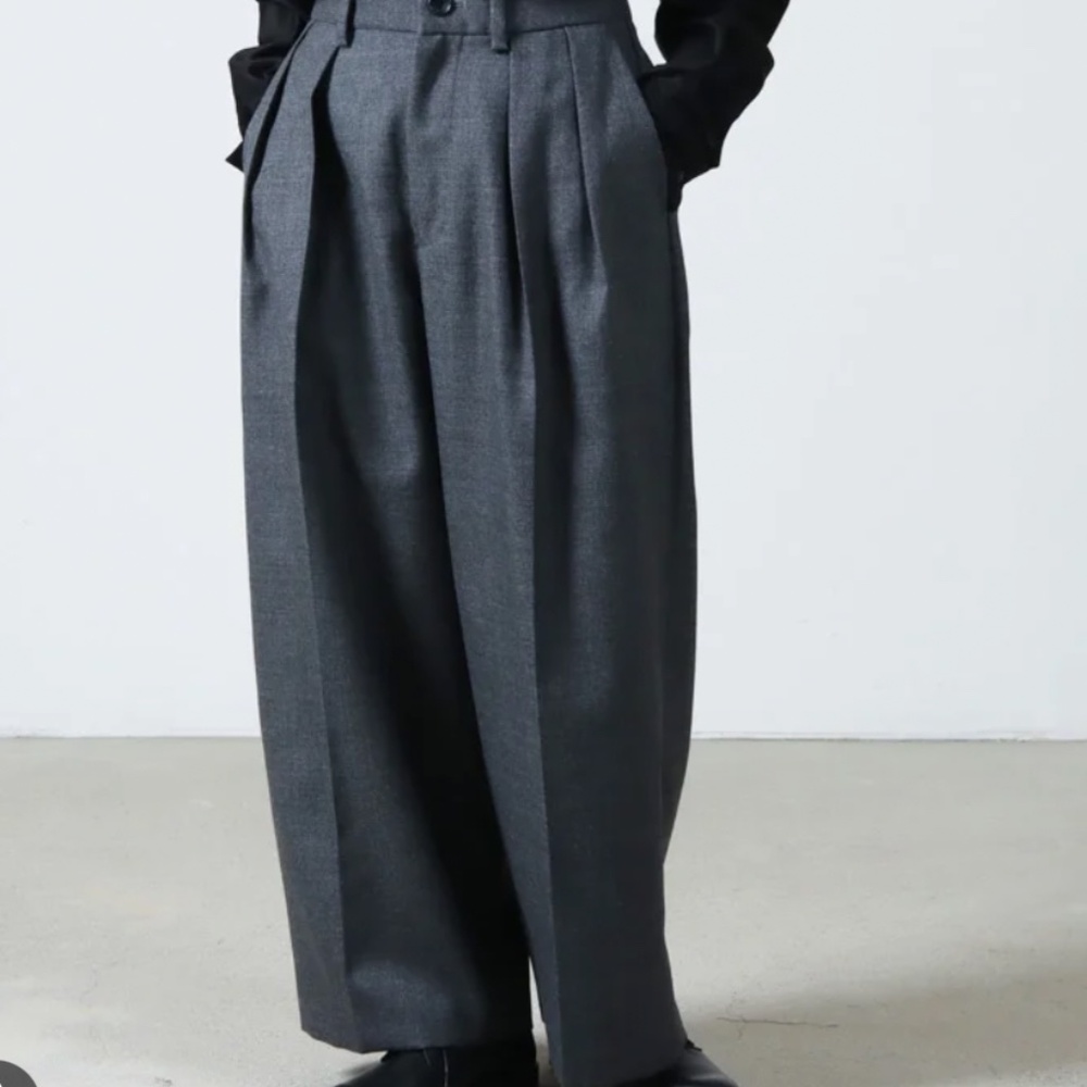 Nicholson & Nicholson Grey Wool Vespa Pants